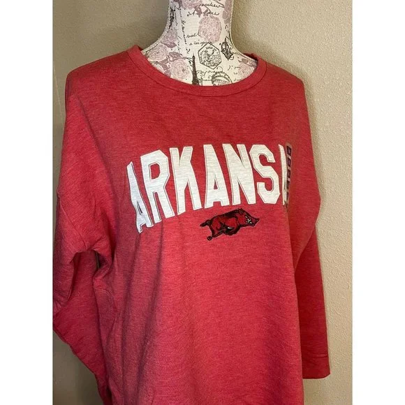 Arkansas Razorbacks Pullover Razorbacks Sweater - Picture 2 of 6